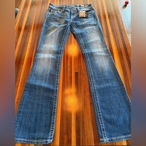 Miss Me Women’s Faded Blue Bootcut Jeans